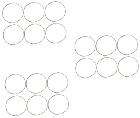 ifundom 3sätze Folk-gitarrensaiten Set Robustem Metall Langlebige Ersatzsaiten Für Klassische Und Akustische Gitarren Für Musiker Und