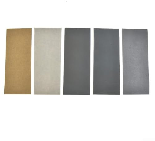 Juego de papel de lija de 30 piezas, papel de lija abrasivo impermeable, grano 2000/2500/3000/5000/7000, papel de lija para reparación de automóviles