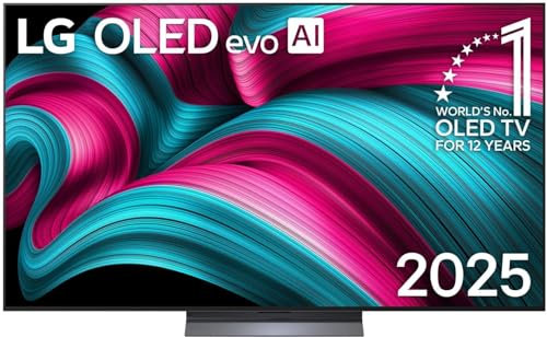 LG OLED65C5ELB.AEUD evo TV, OLED-Fernseher 165 cm (65 Zoll), schwarz/grau, UltraHD/4K, Tripple Tuner, HDR, 120Hz Panel (OLED65C5ELB.AEUD)
