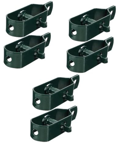 UPKOCH 3 Ensembles Tendeur De Fil Usine Tendeur De Câble Métallique Grillage Piquet Cloture Tendeurs De Fil d'acier Tendeur De Corde Pratique Acier A3 Green 2 Pièces * 3