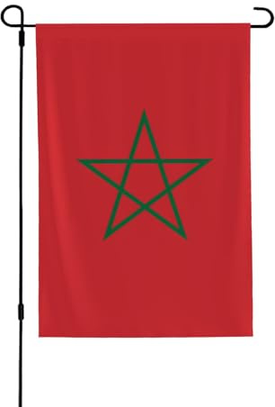 Bandiera del Marocco. Adatta per interni ed esterni, perfetta per casa, giardino, eventi e manifestazioni patriottiche.