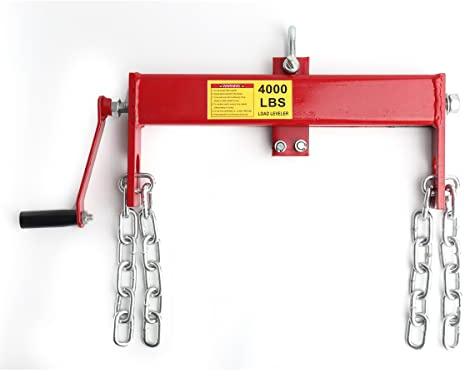 WEBCAB Motor Balancierer Positionierer für Motorkran Werkstattkran Hebekran Traverse Kran Werkstatt, 2T/4000lbs Kapazität Motorkran mit Verstellbarem Handkurbel