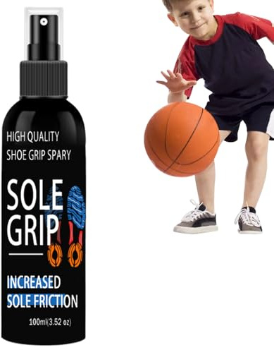 Halkfri skospray – 100 ml, non-stick sulförstärkare, sportsneaker basketdragkraft | bottenskydd skogreppsmedel för bättre prestanda, stabilitet
