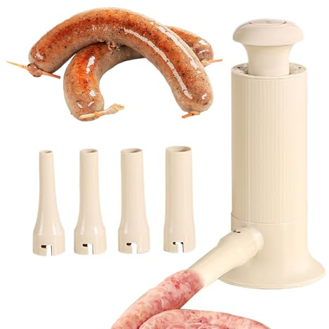 Bourreuse à Saucisses et Remplisseur de Viande Lot De 4 Connecteurs Pour