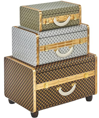 Kobolo Dekokoffer VELORA 58x41x75 cm Braun