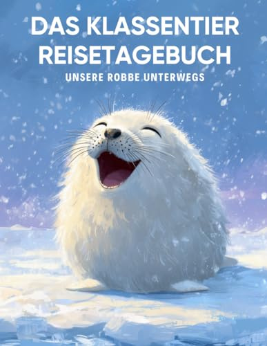 Das Klassentier Reisetagebuch: Unsere Robbe unterwegs: Tagebuch und Erinnerungsbuch für die Robbenklasse in der Grundschule ab Klasse 1