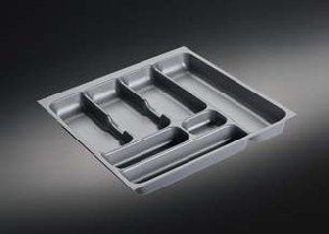 Besteckeinsatz NOBILIA-45 mit 7-Facheinteilung, B 359 x T 462 mm