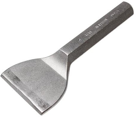 Mayhew Tools 12300 Mason Chisel, 3, Shot Blast Finish