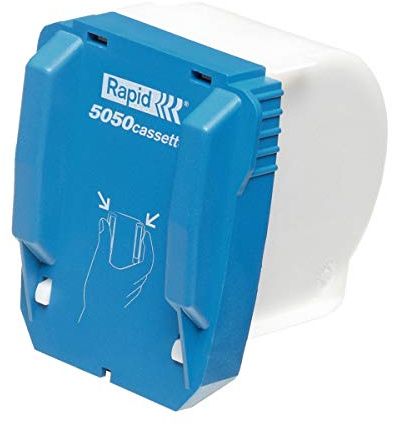 Rapid caja de grapas 5050 para grapadora eléctrica, 5000 piezas
