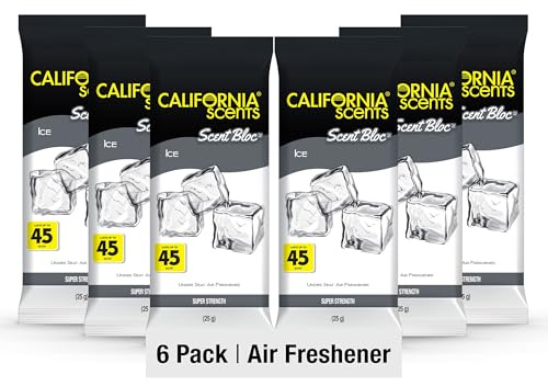 California Scents Power Bloc Air Freshener, Ice Scent