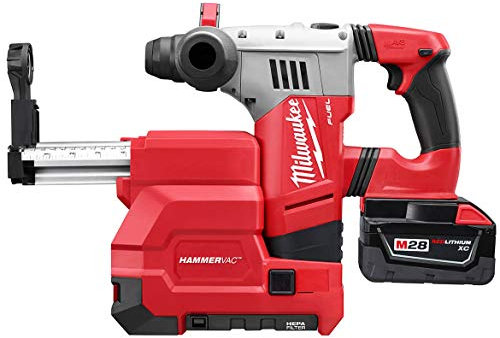 Milwaukee 0757-22DE M28 Fuel 3,8 cm SDS Plus Bohrhammer mit De Kit