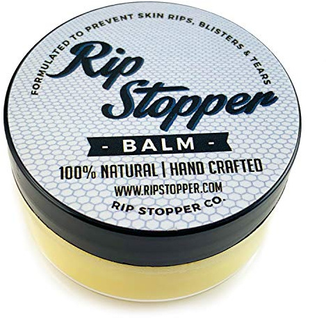Rip Stopper Balm for Gymnastics 2oz | Athlete Hand Care Helps Repair Skin Rips, Tears and Prevent Blisters | 100% Natural | Promote Healing Damaged, Dry or Cracked Hand & Finger Skin