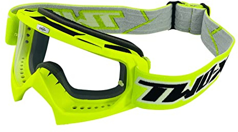 TWO-X Cross-Brille - Motocross-Brille - Kratzfeste Motorrad-Brille - Enduro & Downhill - Modell Race