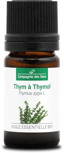 TIMO A TIMOLO (Thymus zygis) BIO - 5mL - Olio Essenziale - 100% Puro, Naturale, Chemiotipizzato e Integrale