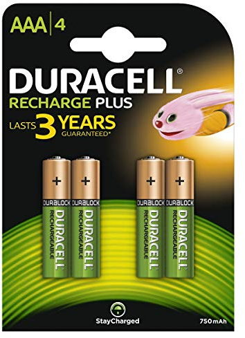 Duracell 16x Plus AAA Triple A 750mAh Rechargeable Battery Batteries 81364750