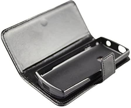 caseroxx Bookstyle Handytasche für Nokia 105/110 4G 2021 in schwarz – Klapphülle mit Kreditkartenfächern, Magnetverschluss, Standfunktion & Rundumschutz für Display und Gehäuse