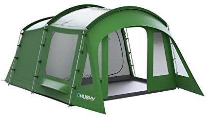 Husky Unisex – Erwachsene X Leichtes 3 Personen Wanderzelt Grün 3 Pers