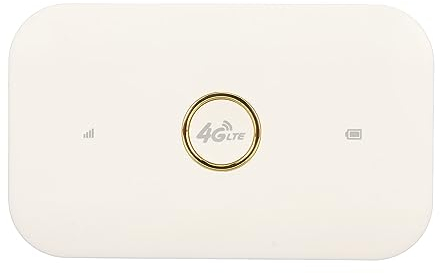 Zunate Mobiler 4G WLAN Hotspot, Tragbarer WLAN Router mit SIM Kartensteckplatz, 1500 mAh Akku, Hochgeschwindigkeits Taschen WLAN Gerät Verbindet Bis zu 10 Geräte