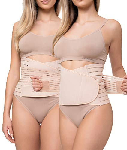 Channo Ceinture Lombaire: Soutien Optimal pour Hommes et Femmes - Double Réglage Puissant et Soulagement Rapide - Beige - 4XL