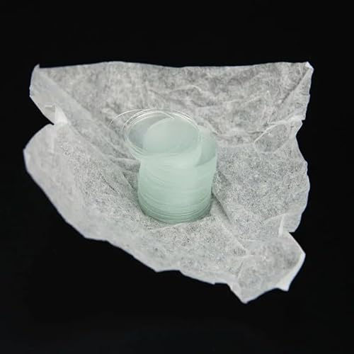 100 stücke 12mm Durchmesser Runde Mikroskop Deckglas Objektträger Gläser Deckgläser Mikroskop Experiment Zubehör