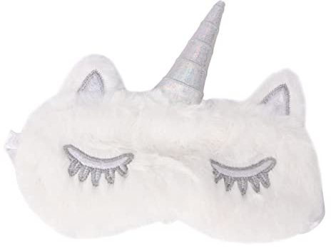 WATIIFUFU Schlafende Augenmaske Mit Einhorn-design Verdunkelungs-augenabdeckung Bequeme Schlafmaske Für Damen Und Mädchen Augenbinde Aus Weichem Material Für Erholsamen Schlaf
