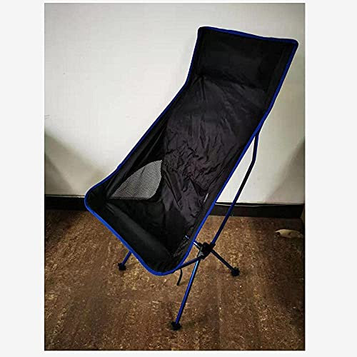 PLHBVDFWE Campingstuhl, Outdoor-Klappstuhl, Angelstuhl, Klappbarer Campingstuhl, Verwendet für Camping, Picknick, Wandern, Angeln, Strand-Orange_Stuhl