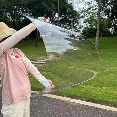 Feuille de plastique acrylique transparent de 1,5 mm d'épaisseur pour auvent d'abris d'abris d'abris d'abris d'abris d'abris d'abris d'abris d'abris d'extérieur, de jardin, panneau de toiture