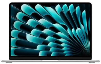 Apple MacBook Air 13-tums bärbar dator med M4-chip: Designad för Apple Intelligence, 13,6 tum Liquid Retina-skärm, 24 GB enhetligt minne, 512 GB SSD-lagring; Silver; NL