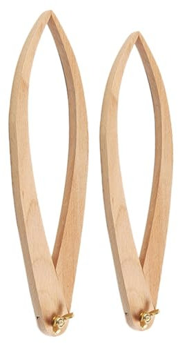 TEHAUX 2stücke Holz Messschieber Für Tonskulpturen Leicht Und Tragbar Glatte Oberfläche Mit Maßband Für Tonformungsmodelle Und Handwerkliche Gestaltungen