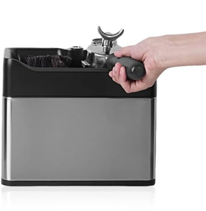 Pulitore elettrico per macinini di caffè, spazzola automatica per macchina da caffè espresso e spazzola per polvere, strumento di pulizia per 58 mm