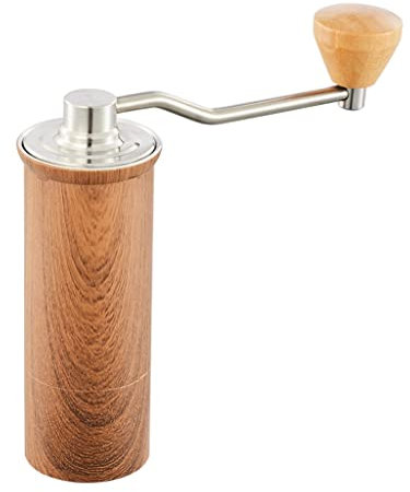 Manual Coffee Grinder 45MM Aluminum Coffee Miller Black/Brown/Silver/Gold 15g Mini Portable Coffee milling Machine (Color : C) (A)