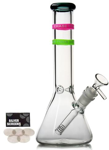 Water Bongs for Smoking Bong Pipe Glass Bong Bowl 14.5mm with Smoking Pipe, Accessories Glass Bongs 14.5mm Hookah Pipe Bowls with Bongs Accessory Bowl for Smoking (Hyaline bong-A)