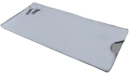 Couverture de sauna infrarouge 2 zones - Portable - Avec minuterie et télécommande - Infrarouge lointain - Oxford - Thérapie détox professionnelle - Pour la relaxation - 180 x 80 cm