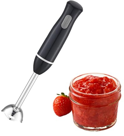 Mixeur Plongeant À Main | Mixeur Électrique en Acier Inoxydable - Batteur à Bâton Portatif,pour Maison, Voyage, Cuisine, Soupe, Purée, Nourriture pour, Milkshakes, Vinaigrettes, Sauces Tomate