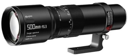 Compatibile con fotocamere Sony FE Fuji XF/GFX Canon RF/EF Nikon Z/FL Mount 500mm F6.3 Teleobiettivo manuale full frame,Partita di ricambio(Fuji XF)