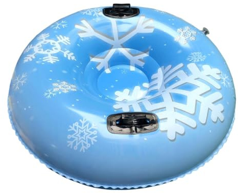 Tubo de Nieve Inflable - Trineo de Nieve de PVC Resistente con Asas