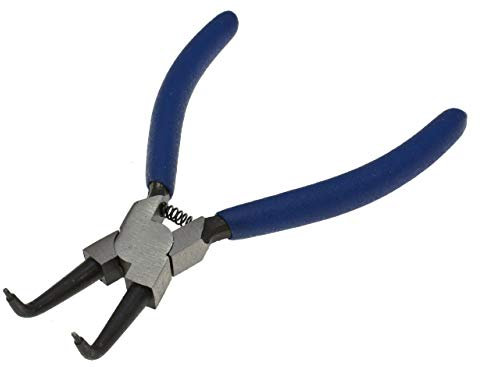 Toolzone Internal Inside Bent 150mm Snap-Ring Circlip Pliers
