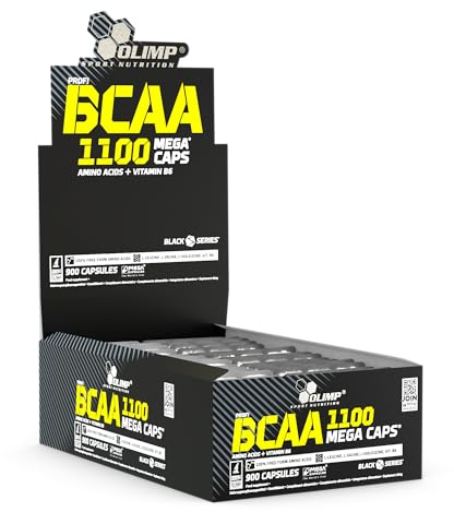 Olimp Labs BCAA Capsules in Blister Box, 1100 mg, Pack of 900 Mega Capsules,24753