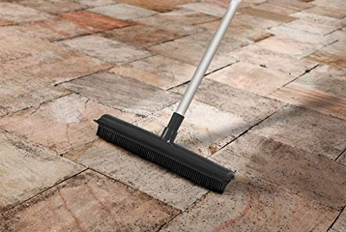 SupaHome Rubber Broom with Extending Handle