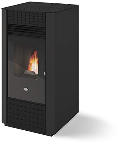 EVA CALOR - STUFA A PELLET EVA CALOR IRMA PLUS CANALIZZATA NERO 9,5 KW - 31363