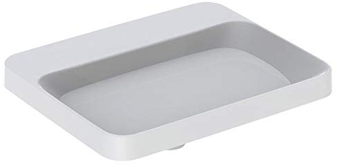 Geberit VariForm lavabo da Incasso Rettangolare, 550x450mm, con Foro per Rubinetto, Senza troppopieno, colorazione: Bianco - 500.743.01.2