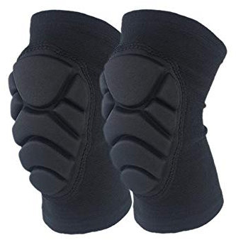 Omenluck 1 Paar Kniebandage / Stützmanschette / Knieschoner / Kniepolster / Kniepolster / Anti-Kollision / Basketball / Volleyball / Skating