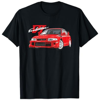 JDM Rally Red Evo 6 TME Voiture T-Shirt