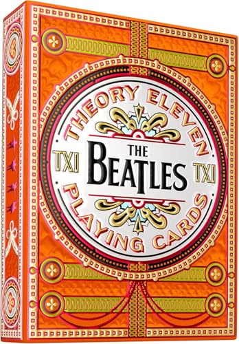 Murphy's Magic Supplies, Inc. theory11 The Beatles Premium Spielkarten – Orange Deck
