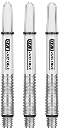 Target Pro Grip Evo Aluminium Dartschäfte und Nylon Obere Hälfte Schäfte Dartpfeil