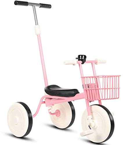 Trike Kids Bicycle Children's Car, 1-5 Year Old Boy/Girl Trolley Safety Portable Bikes Cycling Ride 3 Wheel Stroller (Color : D)