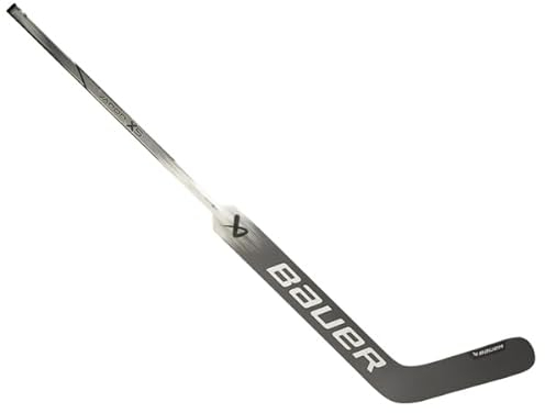 Bauer Vapor X5 Pro Goalie Composite Schläger - Senior Links 25', Farbe:Silber/Schwarz, Goaliebiegung:P31