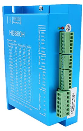 BKGWCSOR HB860H elektronischer Starterantrieb Nema 34 Closed Loop Stepper elektronischer Startertreiber Hybird Servo Controller for CNC 86 Nema34 Step elektronischer Startertreiber
