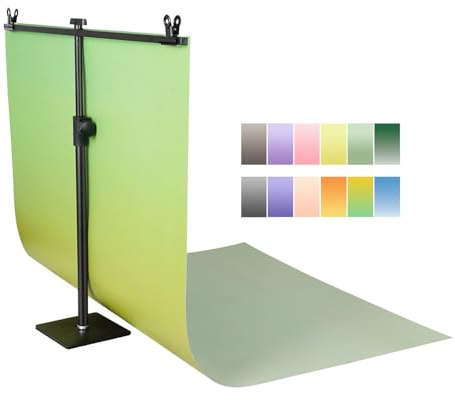 Yoocheese Photo Backdrop for Product Photography: 6pcs/12color Paper Background kit for Food Photos, Small Item Photoshoot - for Product Photographer & Content Creator (22x34inches New)