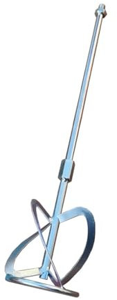 Mescolatore Agitatore Elica Frusta per Trapano Miscelatore Colla Malta liquidi Vernice Stucco Cemento 120X600 mm ATTACCO M14X2